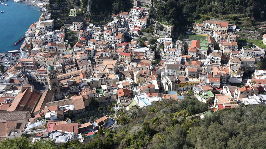 Amalfi, view from the Ziro tower