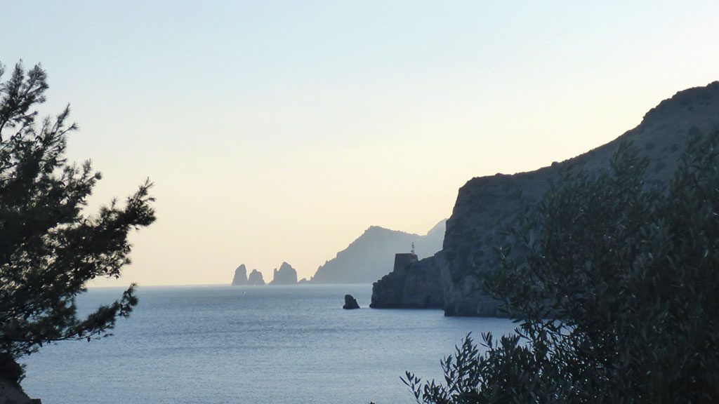 Punta Campanella e Capri 